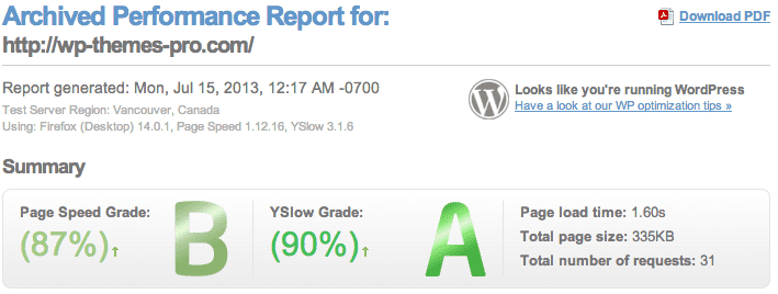WP Themes Pro Avec WP Rocket