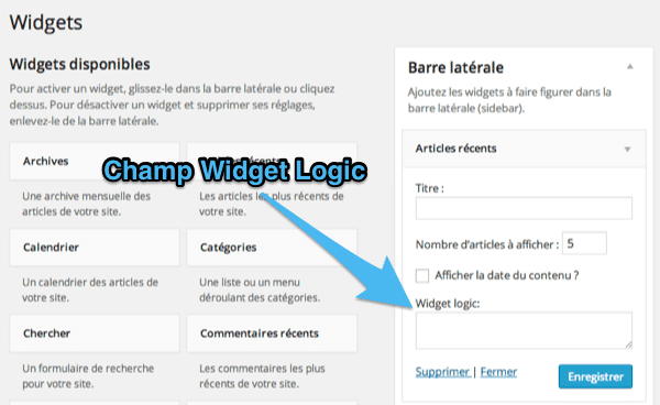 Champ Widget Logic