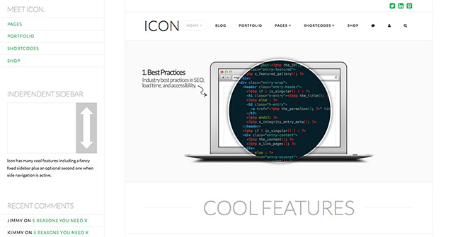 La démo "Icon" de X