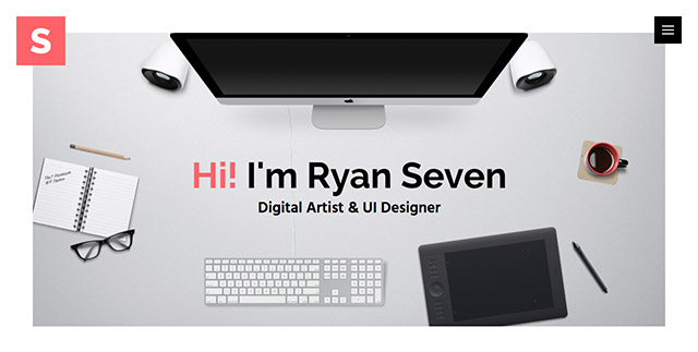 La démo « Digital Artist » de The7