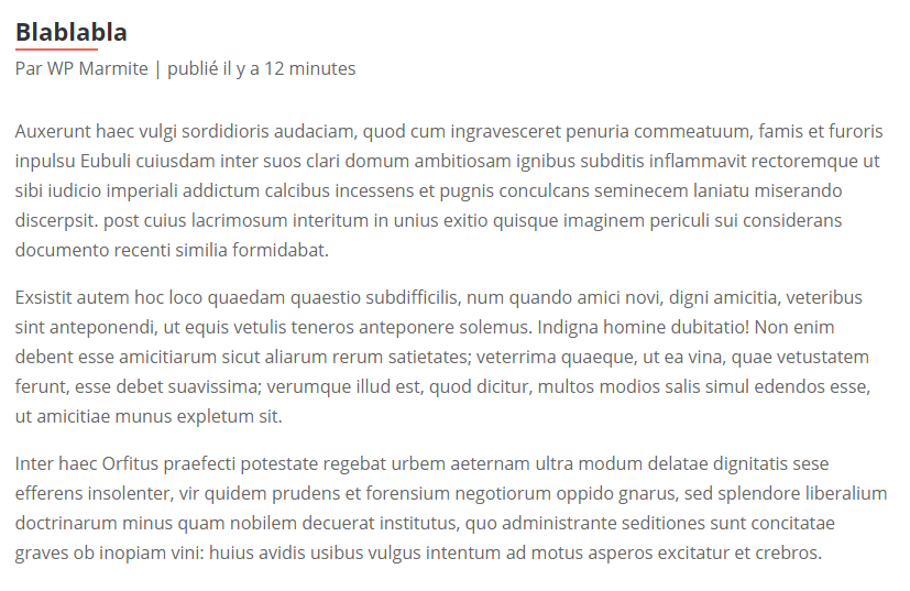 Affichage des dates à la manière des réseaux sociaux | WP Marmite