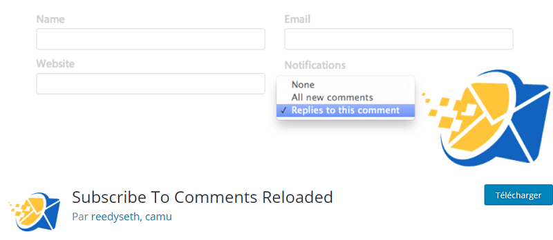 Suscribe to Comments Reloaded Plugin WordPress Suscribe to Comments Reloaded