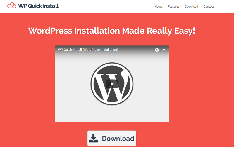 WP Quick Install WP Quick Install