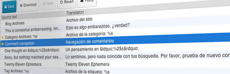 Loco Translate est un outil permettant de traduire un site WordPress.