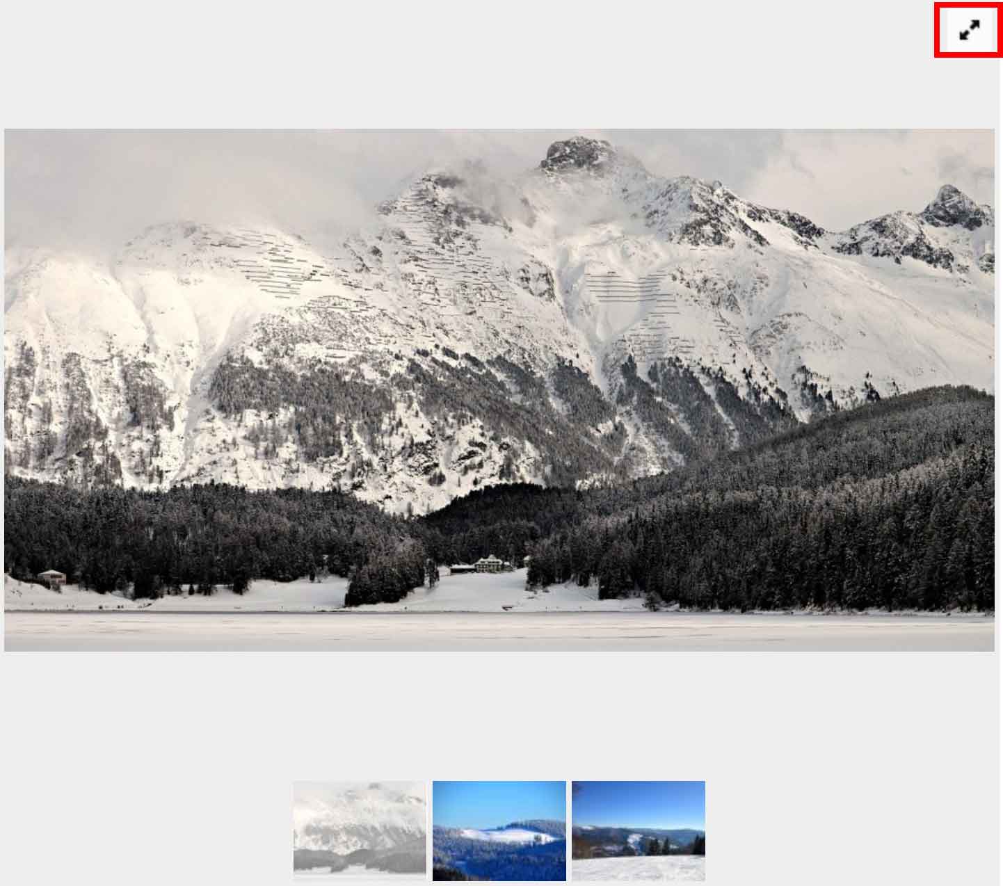 Intégraton en page de l'extension Royal Slider