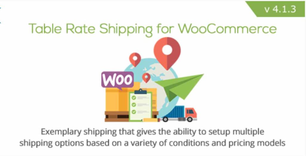 Table Rate Shipping