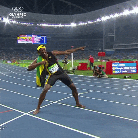 Usain Bolt.