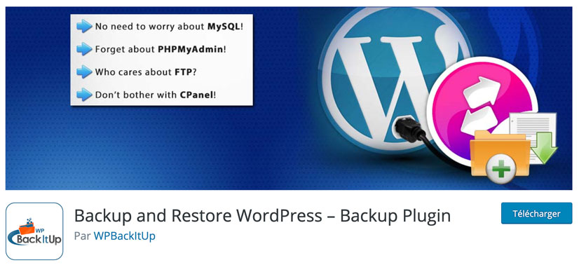 Backup and Restore WordPress