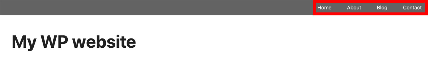 Secondary navigation with GeneratePress theme