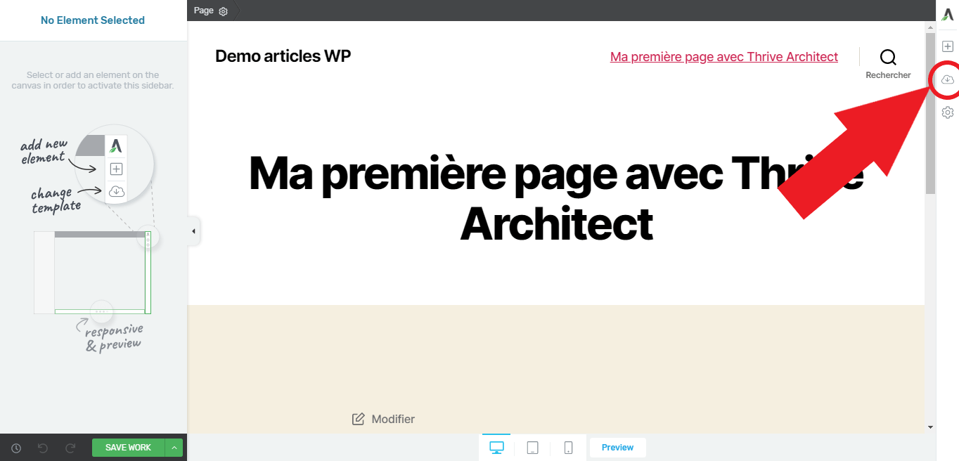 banque de pages d’atterrissage
