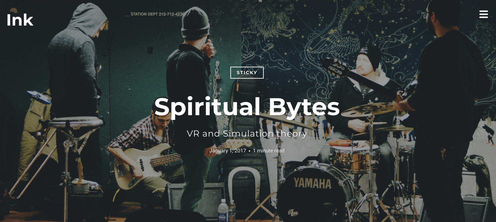 ink innovative wordpress theme preview