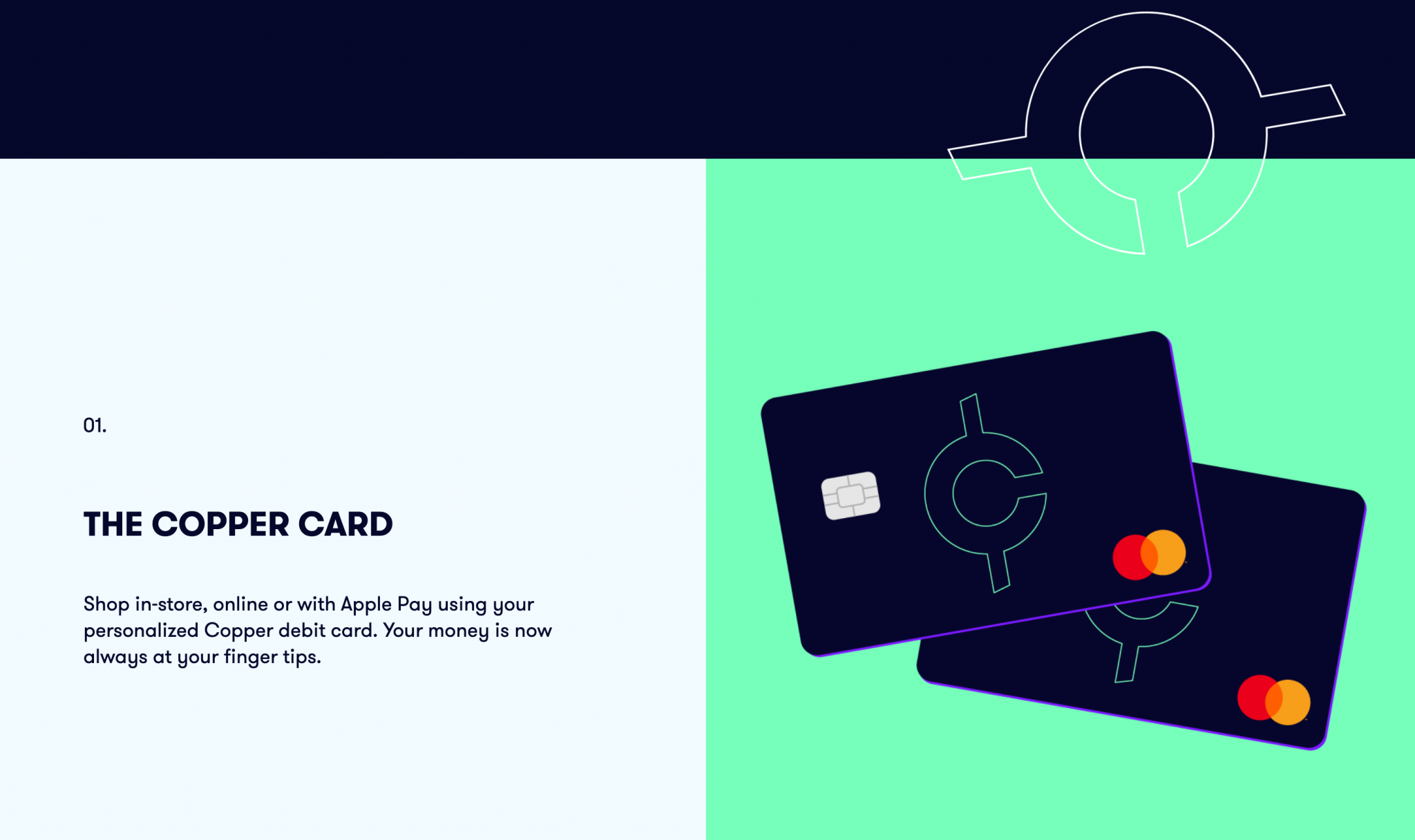 Presentation of the Copper card