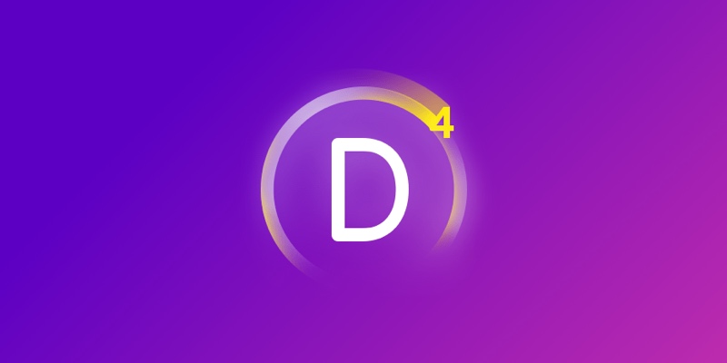 Illustration de Divi en version 4