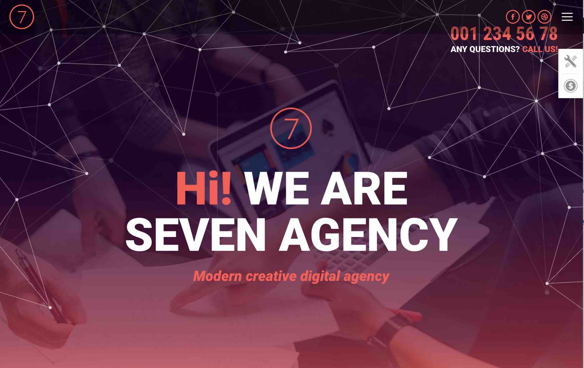 Preview of The7 Agency demo
