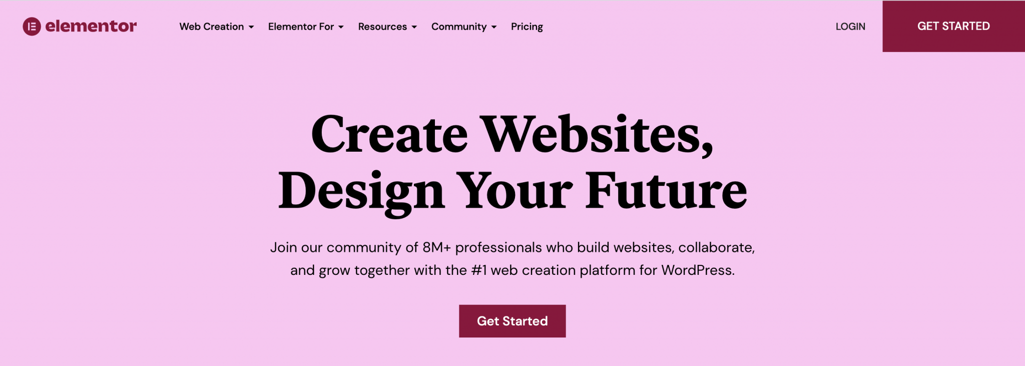 Le constructeur de page Elementor.