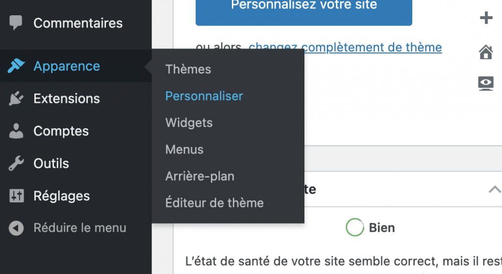 Personnaliser le header dans l'administration de WordPress.