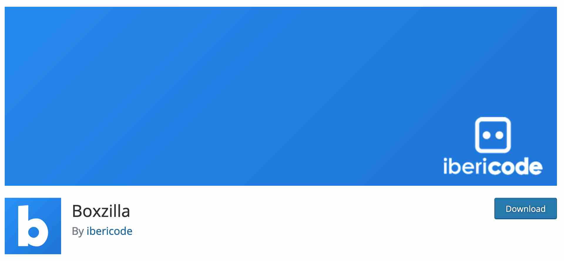 Boxzilla plugin to download on the official WordPress directory.