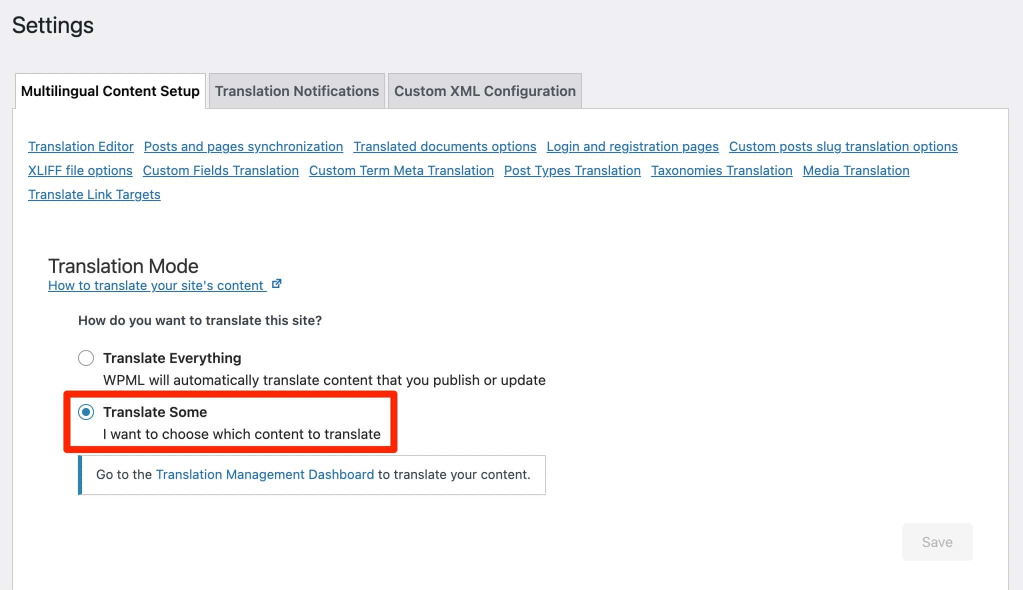 WPML "Translate Some" feature.