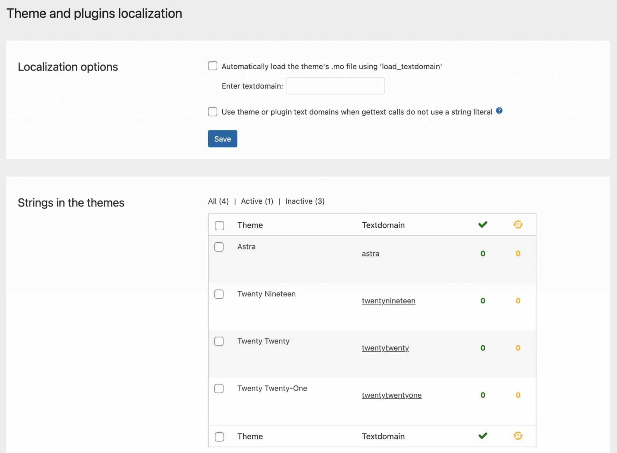 Theme and plugins localization on WPML.