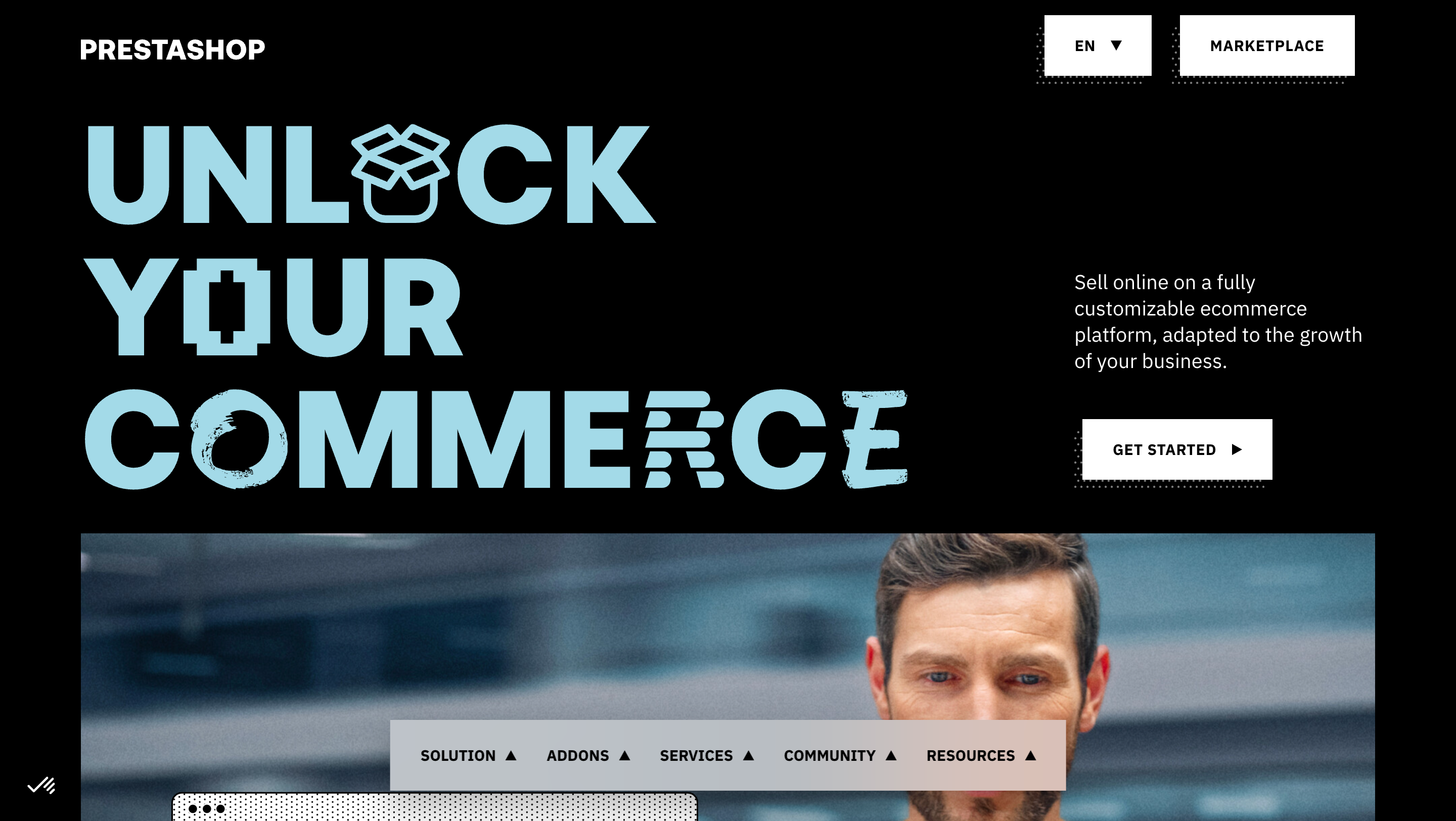 PrestaShop is a French e-commerce solution.