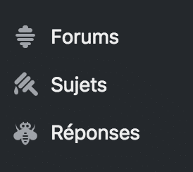 Fonctionnalités du plugin bbPress, pour ajouter un forum à WordPress.