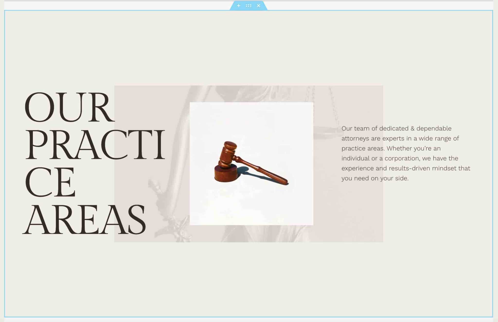 Each section of Elementor on WordPress can be easily edited.