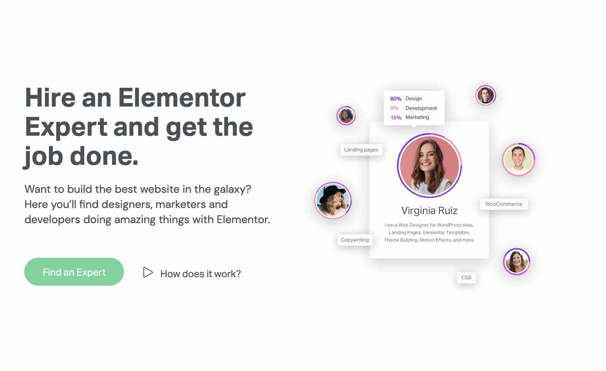 The Elementor Experts professional network.