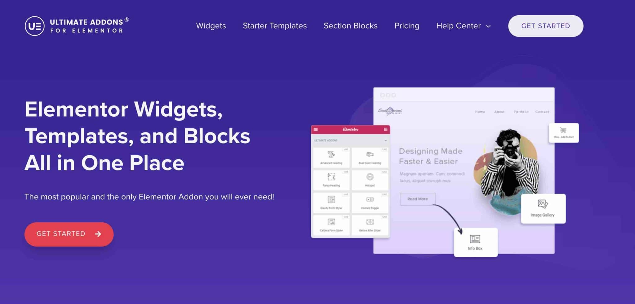 Ultimate Addons for Elementor is an Elementor plugin.
