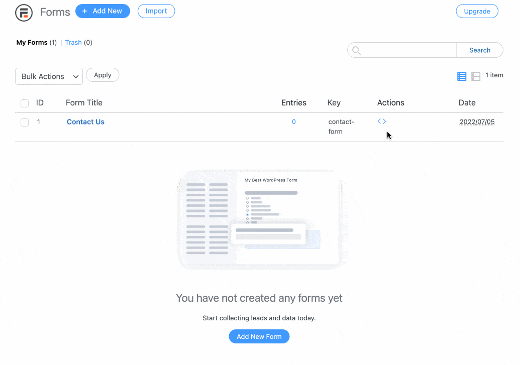 Formidable Forms offers several options to embed your form on your site.