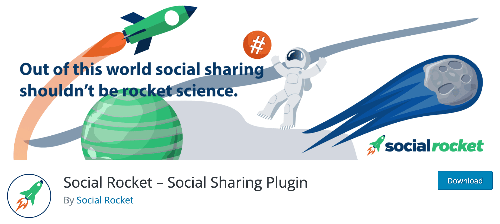 The Social Rocket plugin allows to integrate Pinterest to WordPress.