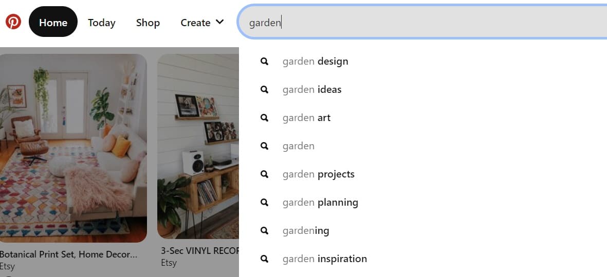 Keyword searching.
