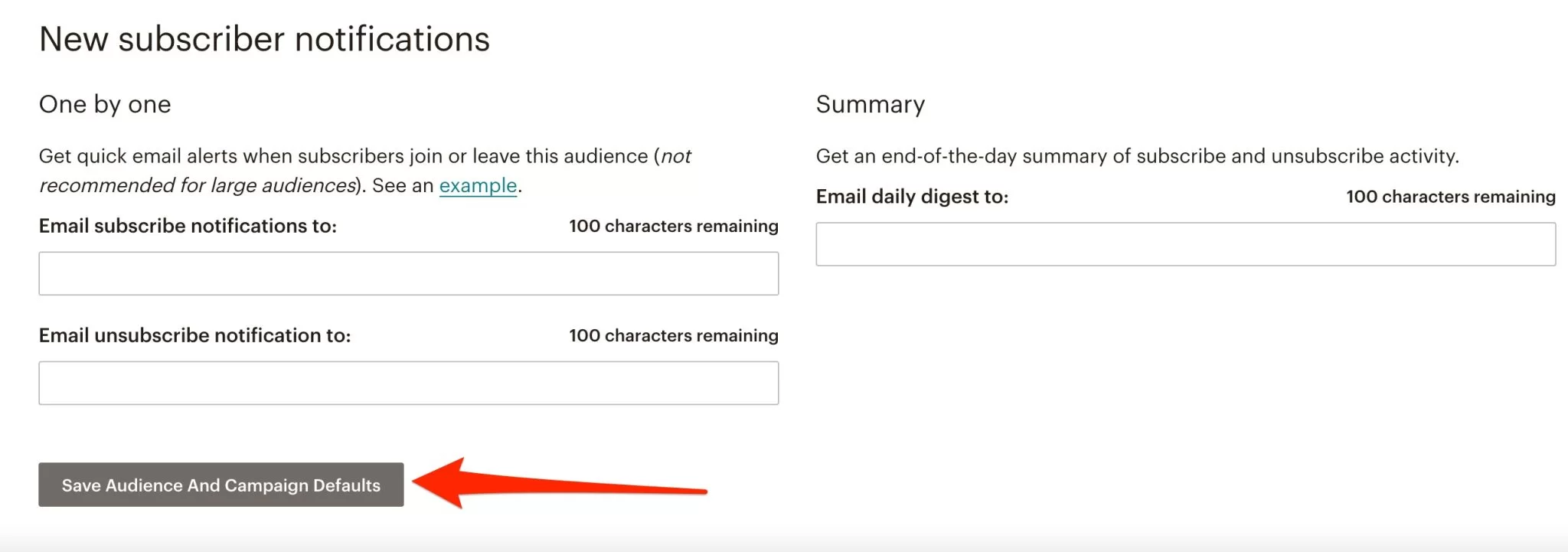 Notifications pour les nouveaux inscrits à une newsletter WordPress.