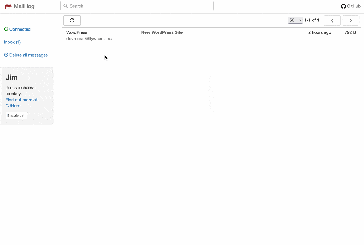 MailHog est un outil de test d'e-mails.