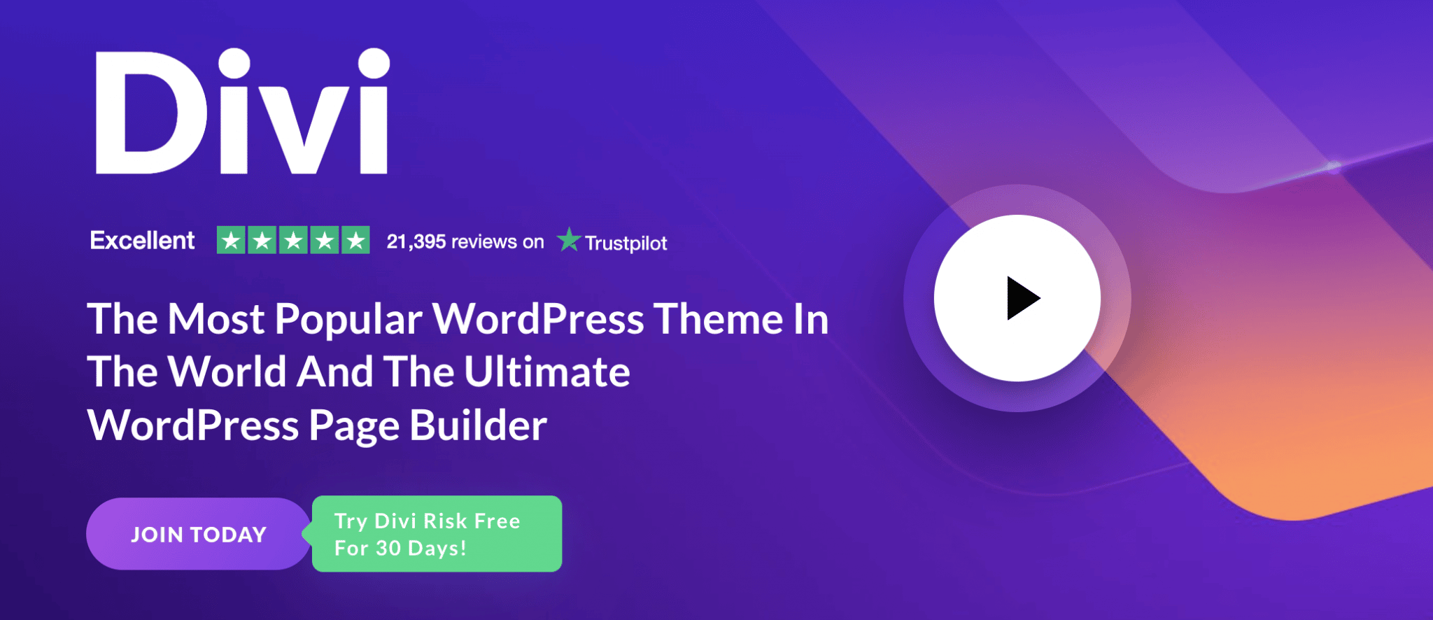 Le thème WordPress Divi.