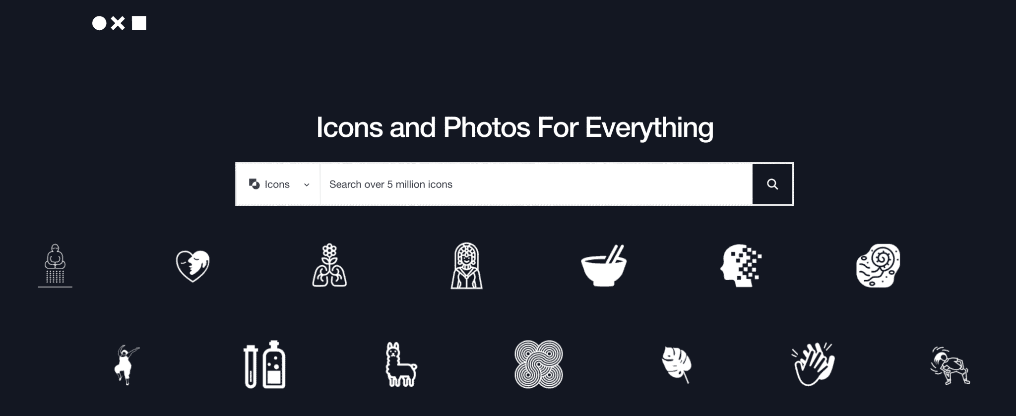 Noun Project est un outil de webdesign pour les créateurs de sites.