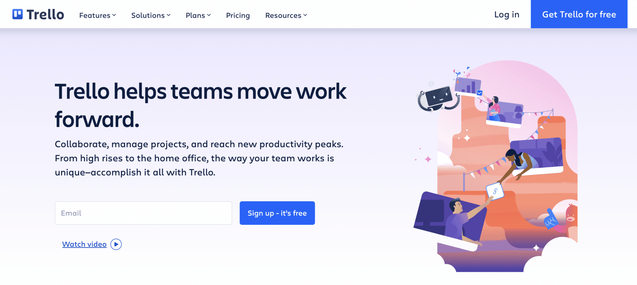 Trello est un outil de gestion de projet permettant d'organiser des tâches à remplir sur votre site WordPress.
