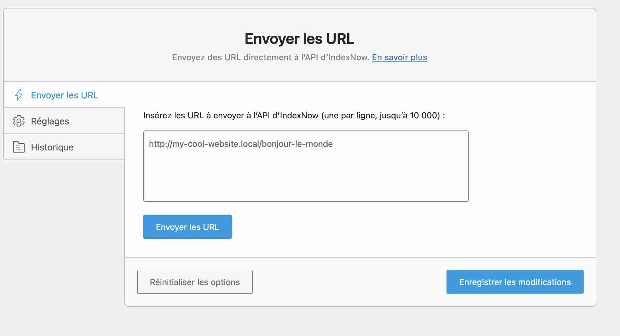 Rank Math permet une indexation instantanée de vos URLS.