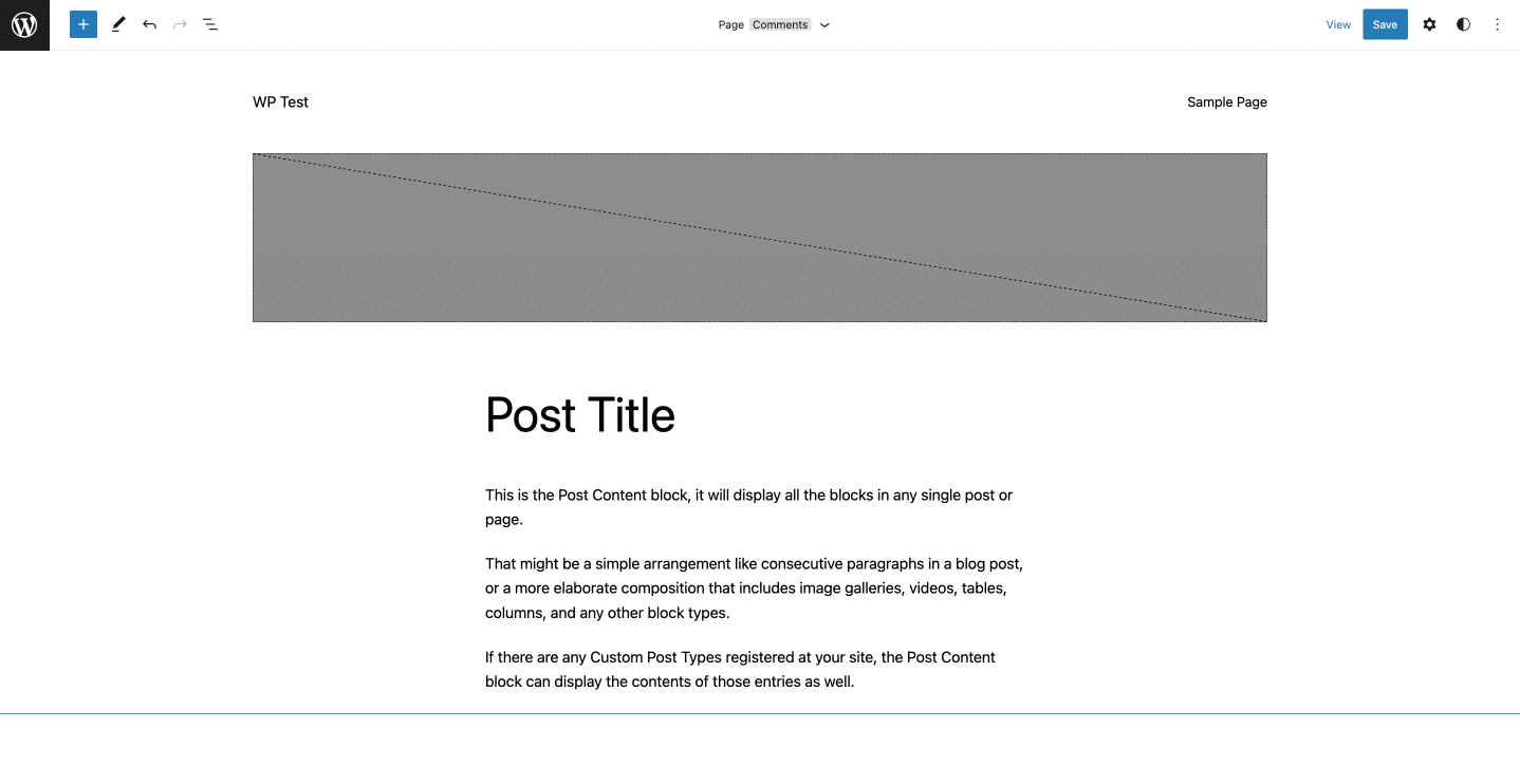 Adding a breadcrumb trail through a Yoast SEO block.