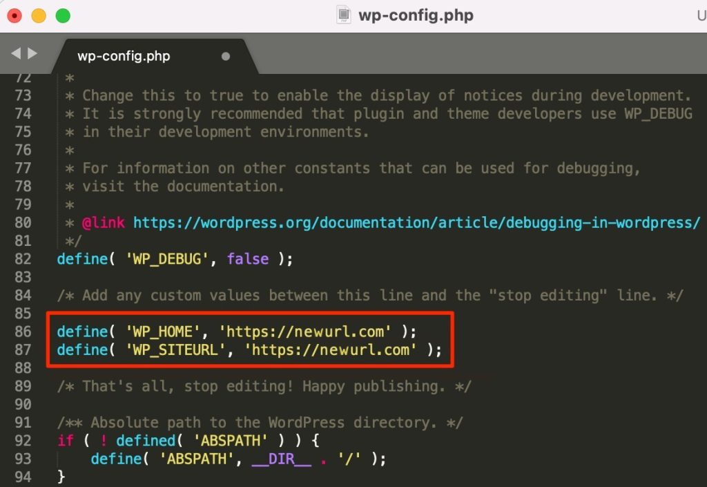 Url Changing How to change the URL of a WordPress site (5 methods)