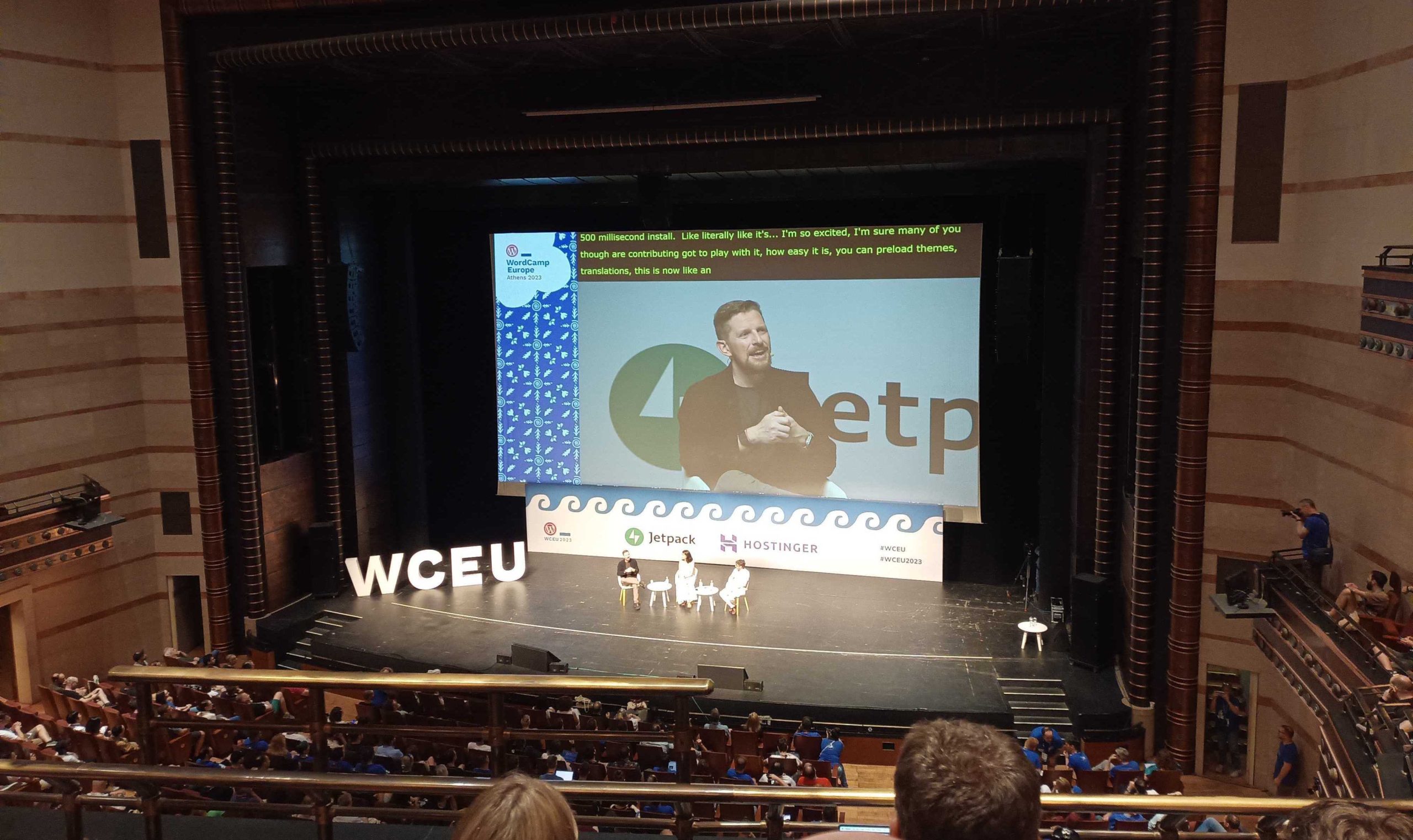 Un WordCamp Europe.