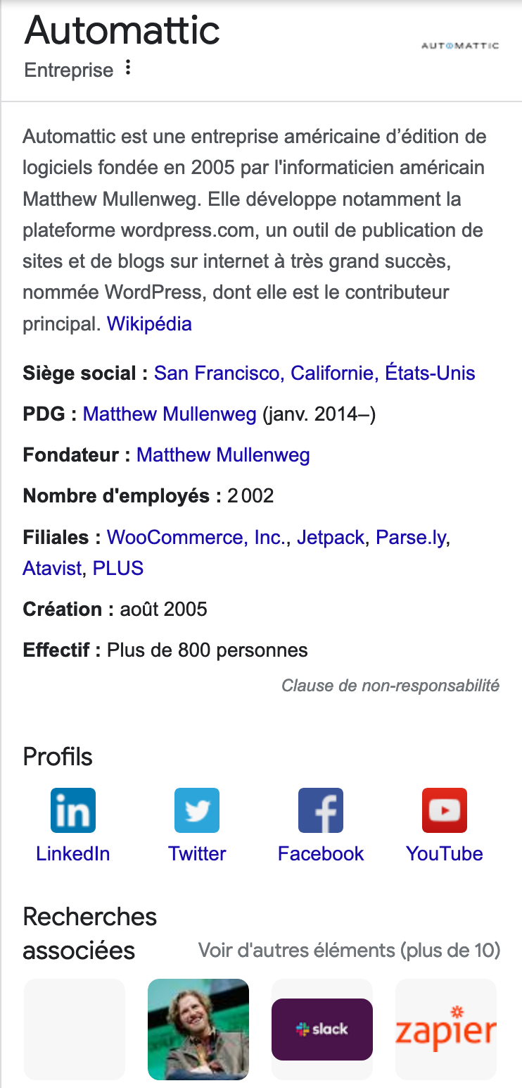 Un extrait enrichi de type Logo.