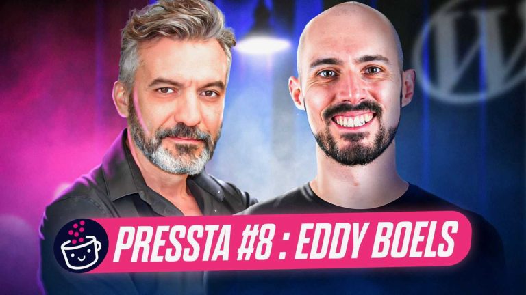Eddy Boels dans Pressta, le podcast des prestataires WordPress