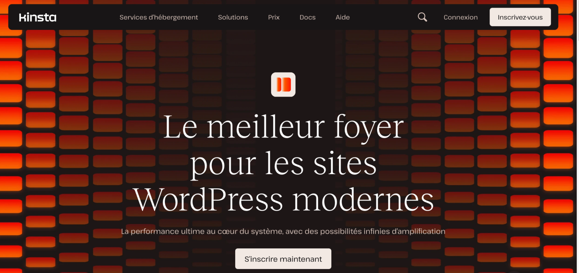 Kinsta est aussi un hébergement WordPress infogéré.
