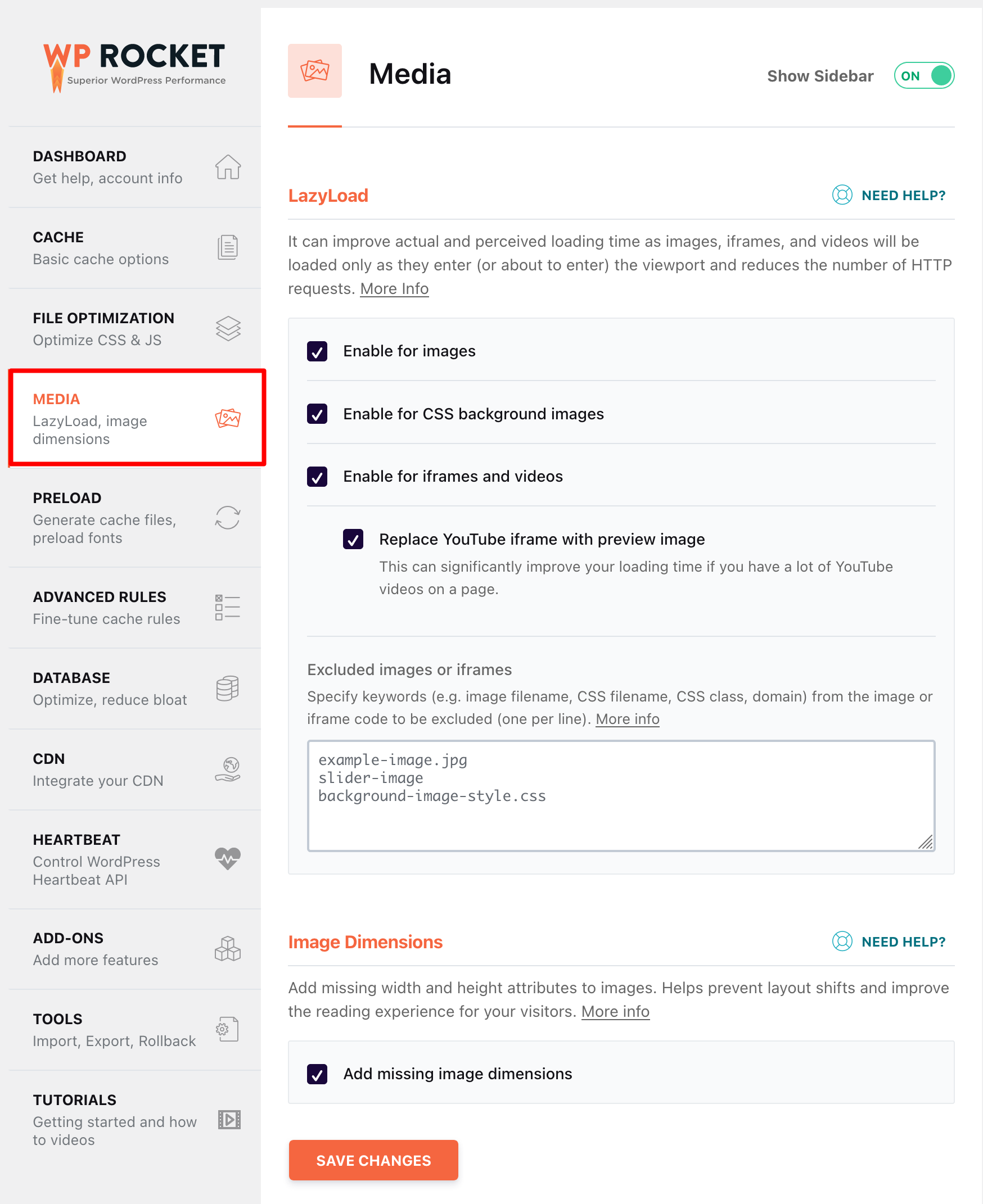 You can use WP Rocket media settings to enable lazy loading.