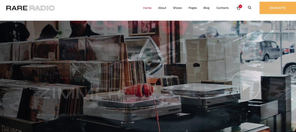 Créer un site de radio
