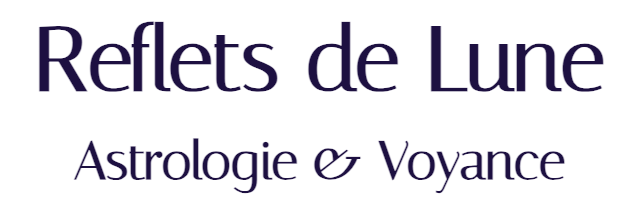 Un exemple de logo de voyance basé sur la police Italiana