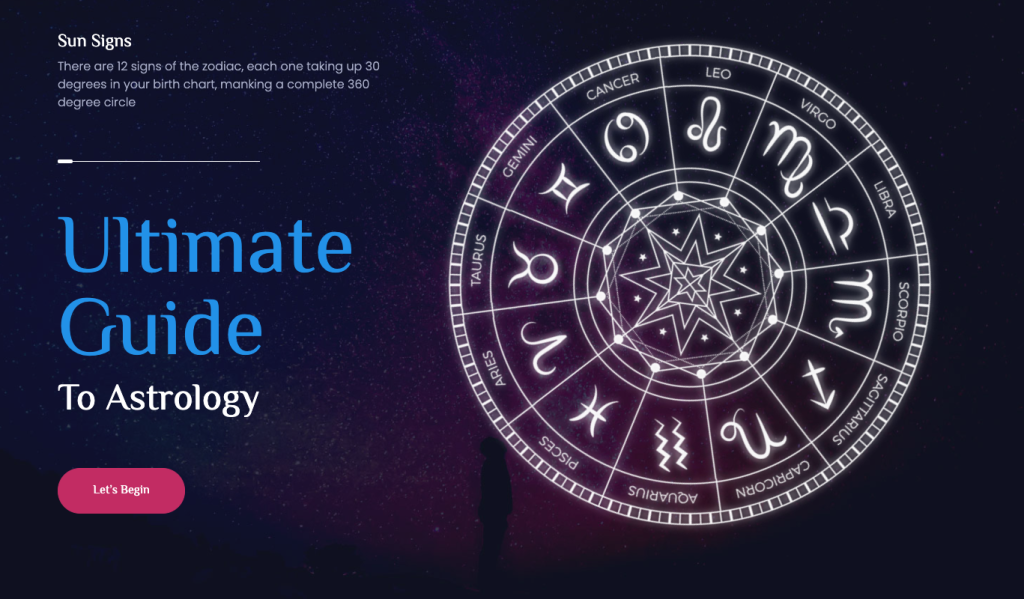 Exemple de site web de voyance astrologie