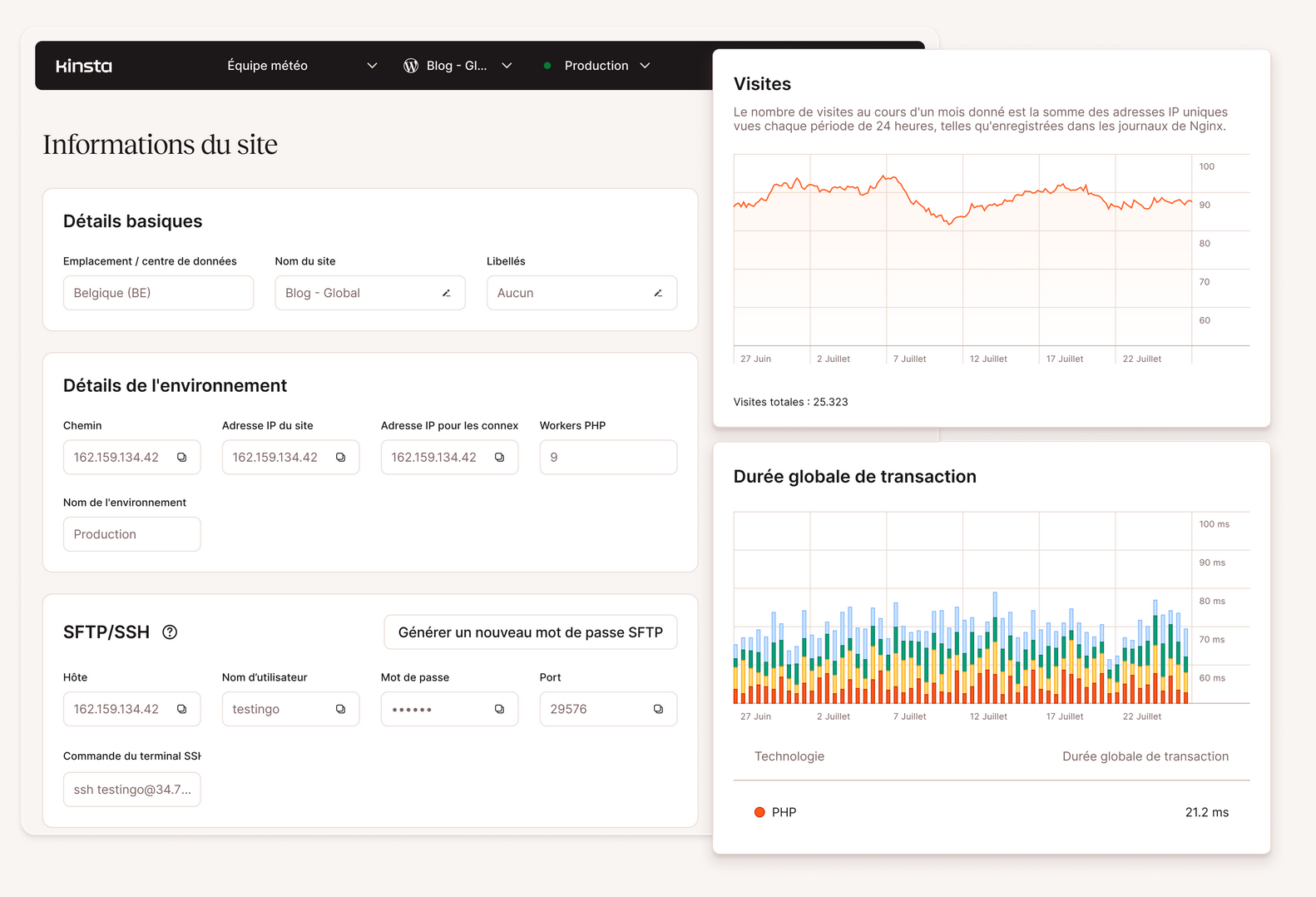 L'hébergeur WordPress Kinsta se repose sur la Google Cloud Platform.