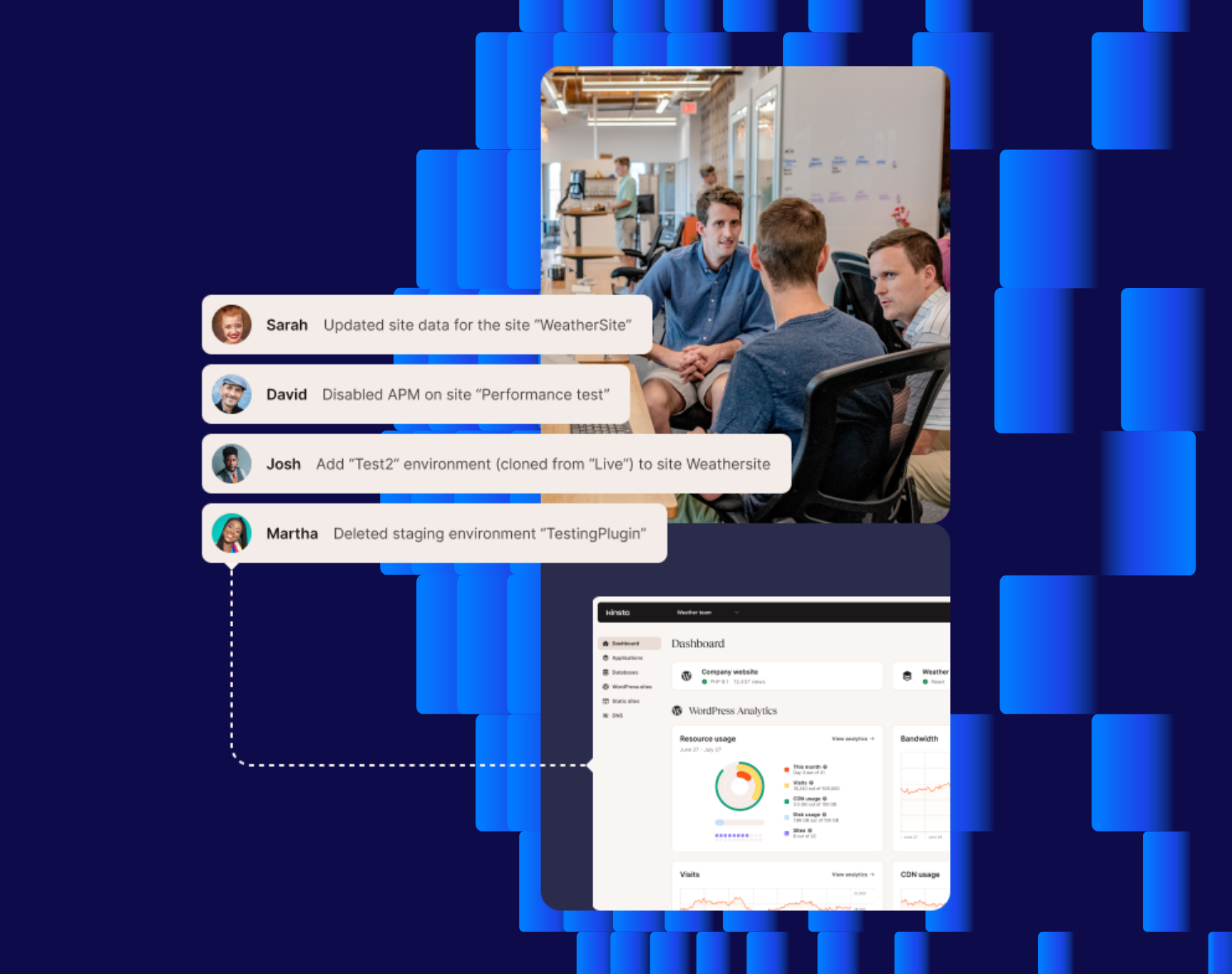 Kinsta offers a range of hosting services for agencies.