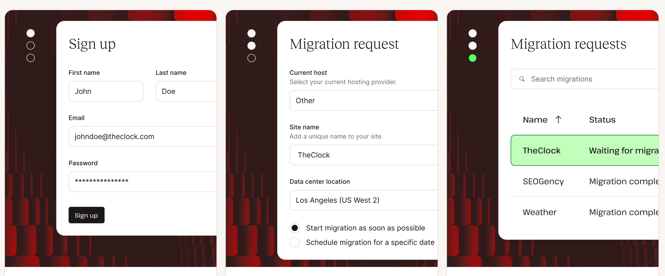 WordPress host Kinsta offers free site migrations.